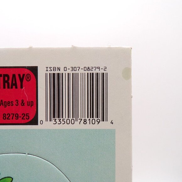 VTG 1993 Golden Books Santas Merry Ride Frame Tray Puzzle Christmas Retro 12 pc - Picture 6 of 11